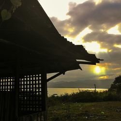 Scenic view of sky at sunset