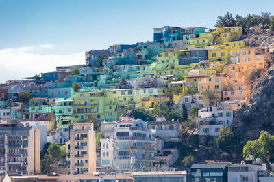 Kusadasi colored favela