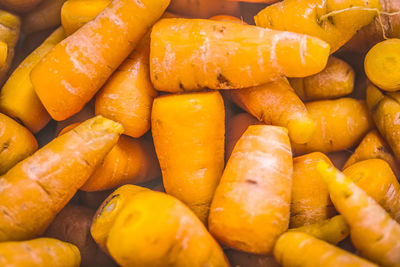 Full frame shot of pumpkins for sale