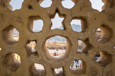 Close-up of window