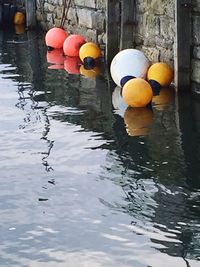 Reflection in puddle