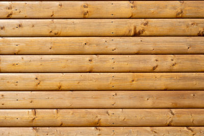 Full frame shot of wooden wall