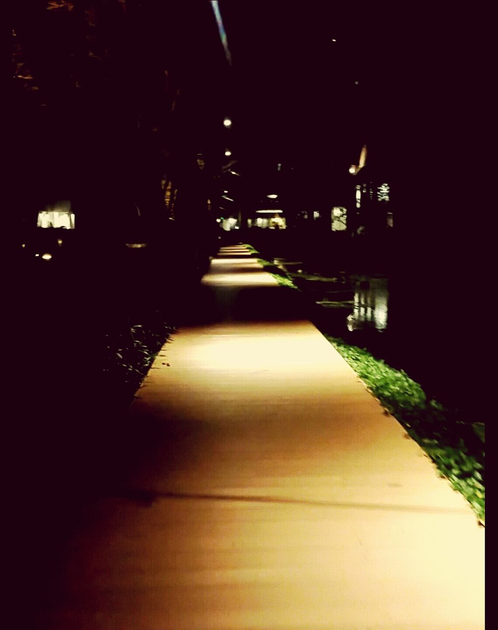 ILLUMINATED WALKWAY