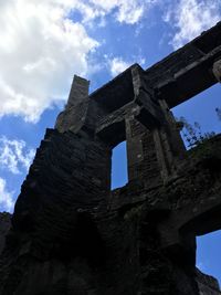 Low angle view of a temple