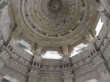 Low angle view of old church