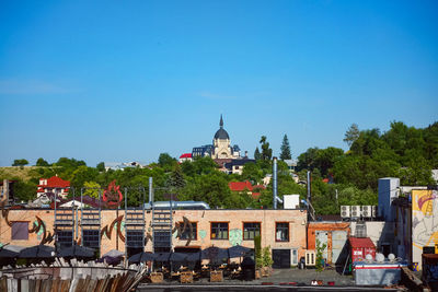 Buildings in city