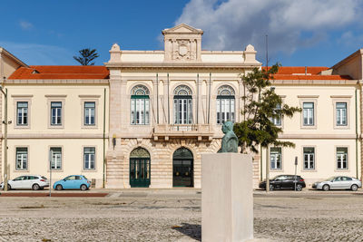 View of historic building against sky