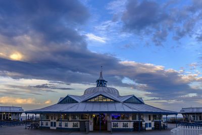 The pier at llandudno in north wales, uk