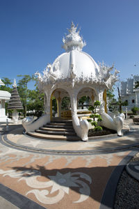 Built structure against blue sky