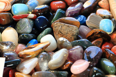 Full frame shot of stones