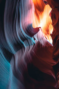 Full frame shot of rock formation