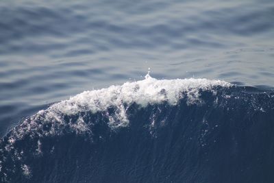 Close-up of sea against sky