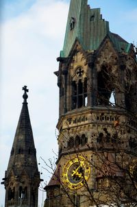 Low angle view of church against sky
