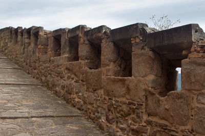 Old ruins against sky