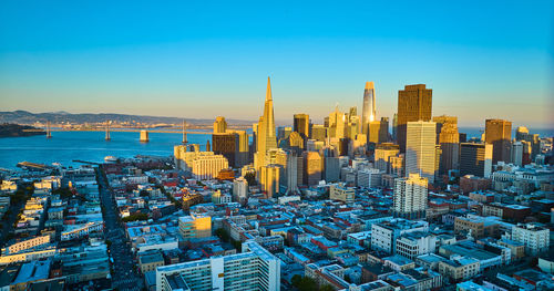 Aerial view of cityscape