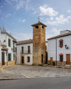 Picturesque white town ronda, malaga, andalusia, spain