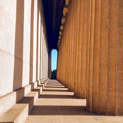 Corridor of building