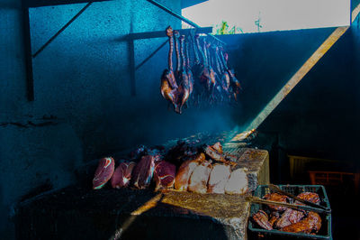 Close-up of fish for sale