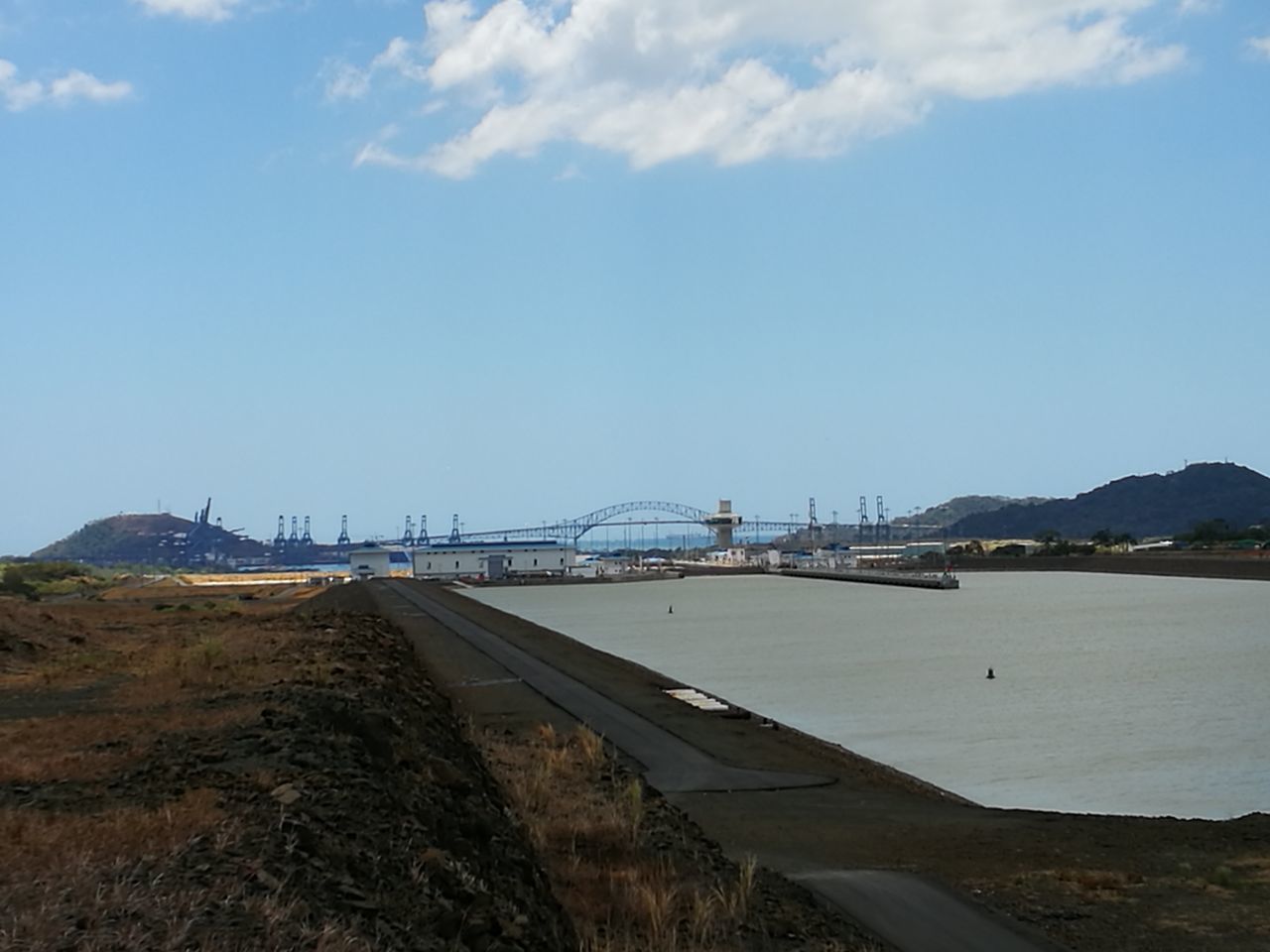 outdoors, bridge - man made structure, sky, no people, day, architecture, water, connection