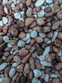 Full frame shot of stones