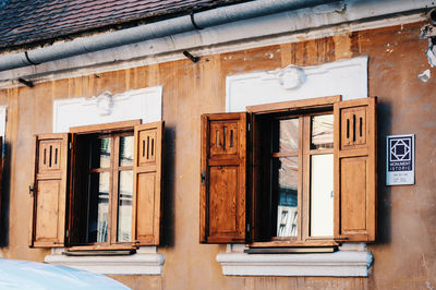 Close-up of closed door