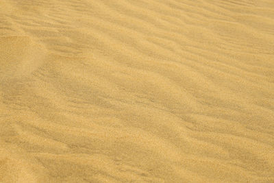 Full frame shot of sand at desert