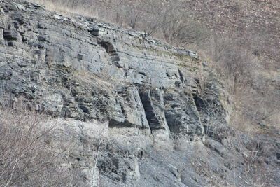 Rocks on rock formation