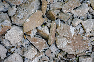 Full frame shot of stone wall