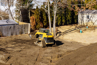 View of construction site