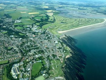 Aerial view of landscape