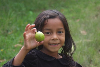 Portrait of young woman