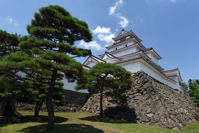 Low angle view of built structure