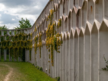 Panoramic shot of building against sky