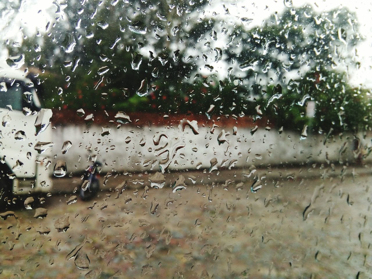 drop, rain, wet, water, window, transparent, raindrop, glass - material, rainy season, nature, mode of transportation, vehicle interior, no people, transportation, car, monsoon, day, land vehicle, outdoors, glass