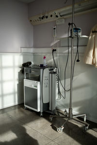 Medical equipment at hospital