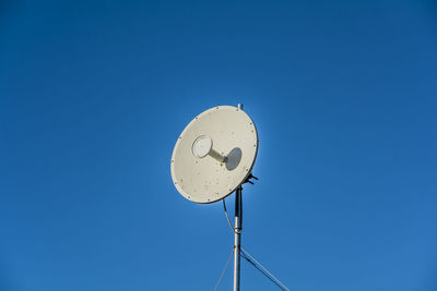 Perspective of a satellite dish