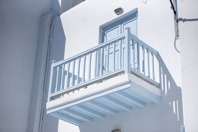 Low angle view of spiral staircase