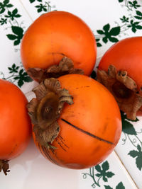 Close-up of tomatoes in plate