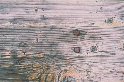 Full frame shot of old wooden plank