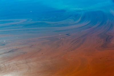 Aerial view of sea