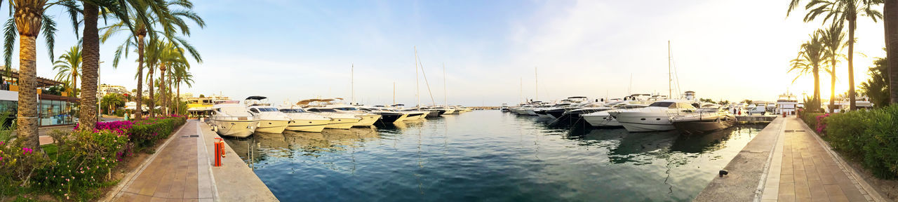 PANORAMIC VIEW OF SEA AGAINST SKY