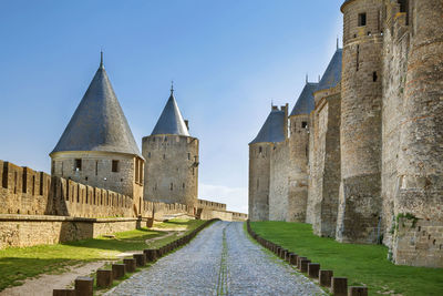 View of historical building against sky