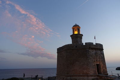 Lighthouse on the coast