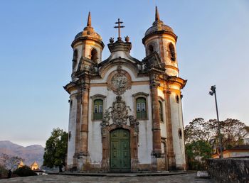 Low angle view of a church