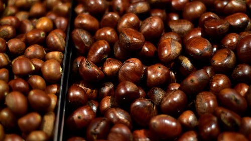 Full frame shot of coffee beans