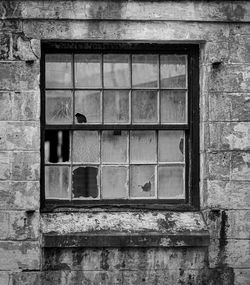 Window of old building