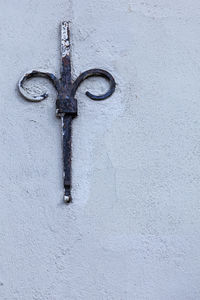 Close-up of closed door