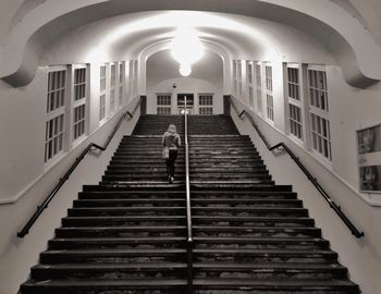 Low angle view of staircase