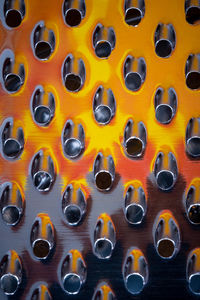 Full frame shot of multi colored pencils