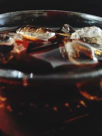 Close-up of food on table